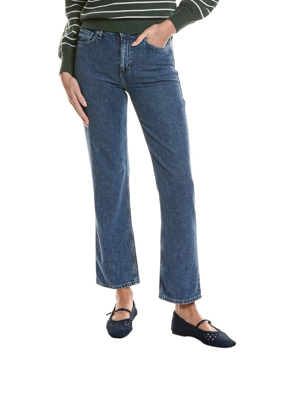 Rag and Bone Mid Rise Jeans
